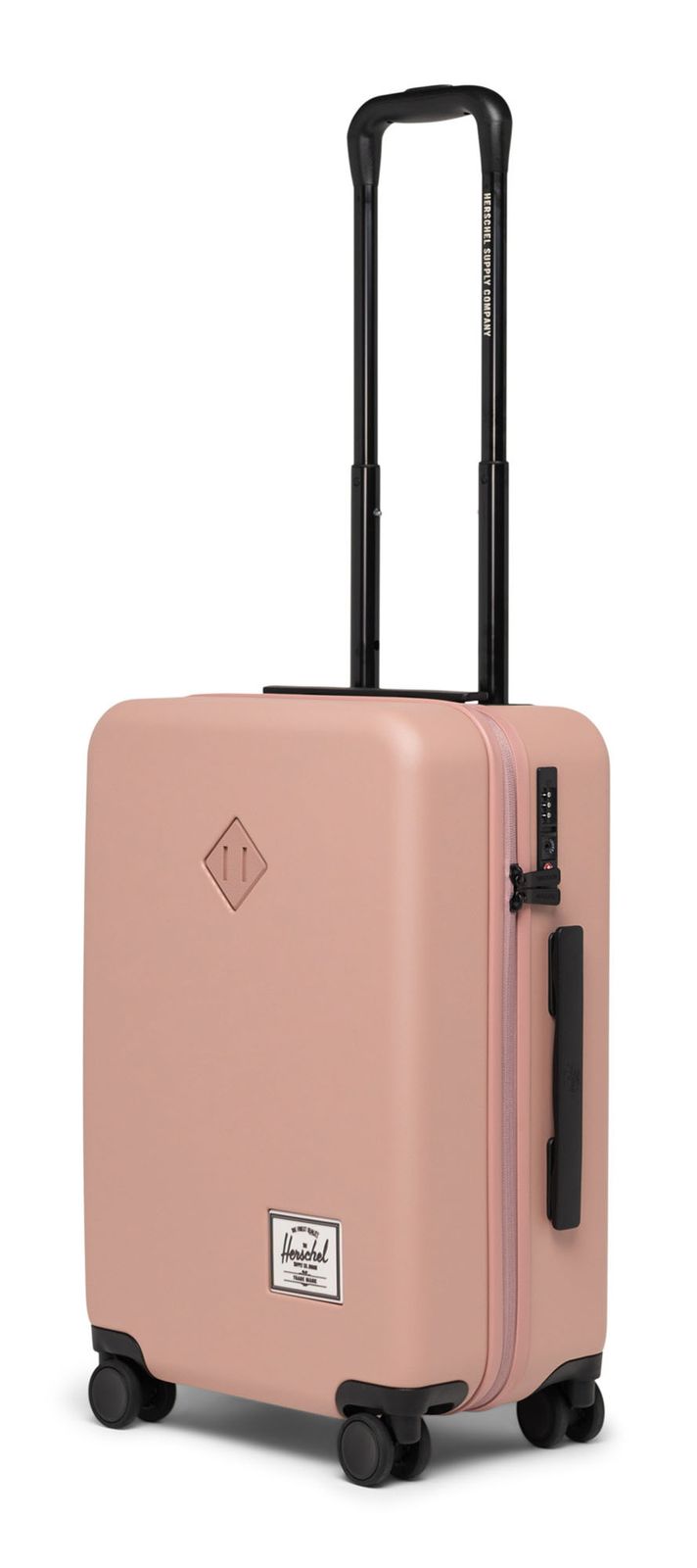 Herschel Heritage Hardshell Carry On Trolley S+ Ash Rose Herschel Heritage Hardshell Carry On Trolley S+ Ash Rose