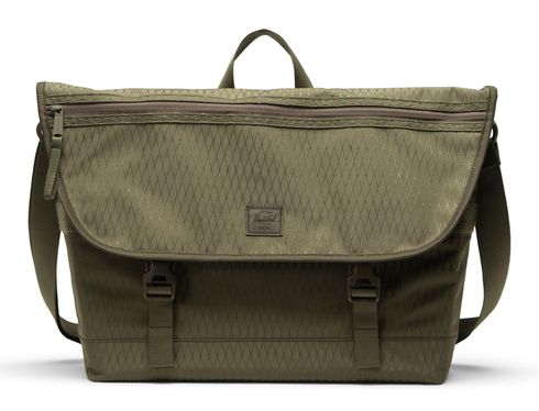 Herschel Cove Messenger L Ivy Green Diamond Herschel Cove Messenger L Ivy Green Diamond