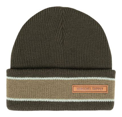 Herschel Elmer Ribbed Vintage Stripe Beanie Rosin