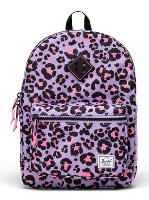 Herschel Heritage Kids Backpack Scribble Leopard Sachet Pink