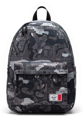 Herschel LEGO Classic Backpack M Abstract Bricks Black Herschel LEGO Classic Backpack M Abstract Bricks Black
