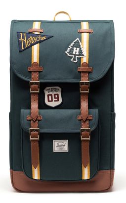 Herschel Little America Backpack 30 L Patches Green Gables Herschel Little America Backpack 30 L Patches Green Gables