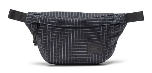 Herschel Classic Hip Pack Grid Black / Black Herschel Classic Hip Pack Grid Black / Black