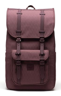 Herschel Little America Backpack 30 L Huckleberry Diamond Herschel Little America Backpack 30 L Huckleberry Diamond