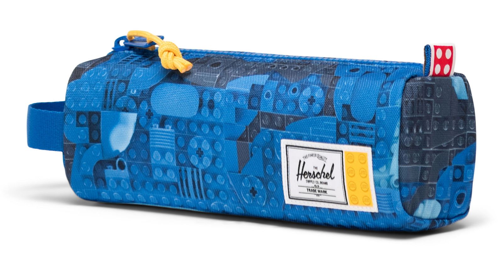 Herschel LEGO Settlement Pencil Case Little Herschel Abstract Bricks Blue Herschel LEGO Settlement Pencil Case Little Herschel Abstract Bricks Blue
