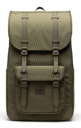 Herschel Little America Backpack 30 L Ivy Green Diamond