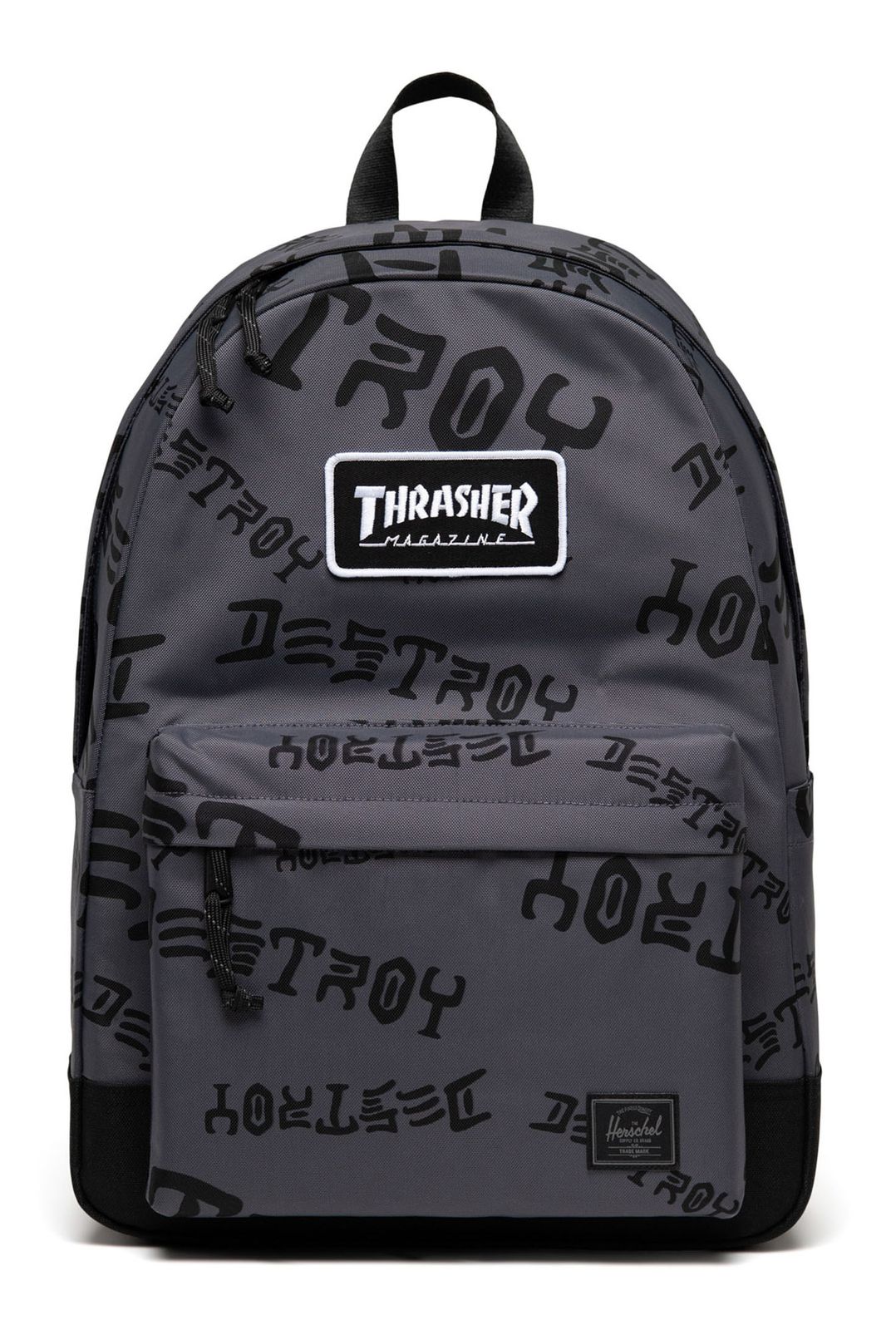 Herschel Thrasher Classic Backpack Nylon XL Asphalt / Black Destroy