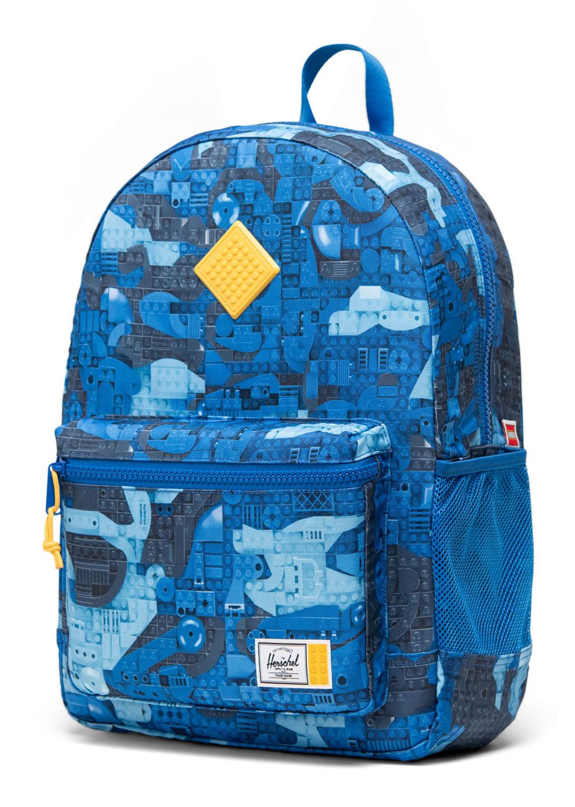 Herschel LEGO Heritage Youth Backpack Abstract Bricks Blue Herschel LEGO Heritage Youth Backpack Abstract Bricks Blue