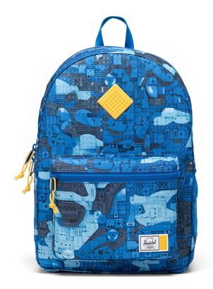 Herschel LEGO Heritage Youth Backpack Abstract Bricks Blue Herschel LEGO Heritage Youth Backpack Abstract Bricks Blue