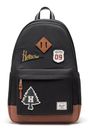 Herschel Heritage Backpack 24 L Patches Black