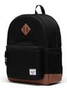 Herschel Heritage Kids Backpack Black / Saddle Brown Herschel Heritage Kids Backpack Black / Saddle Brown