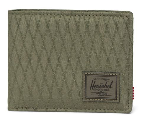Herschel Roy RFID Wallet Ivy Green Diamond Herschel Roy RFID Wallet Ivy Green Diamond