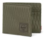 Herschel Roy RFID Wallet Ivy Green Diamond