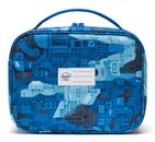Herschel LEGO Pop Quiz Lunch Box Little Herschel Abstract Bricks Blue
