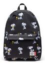 Snoopy and Woodstock Black