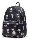 Herschel Peanuts Classic Backpack XL Snoopy and Woodstock Black