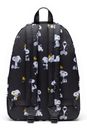 Herschel Peanuts Classic Backpack XL Snoopy and Woodstock Black