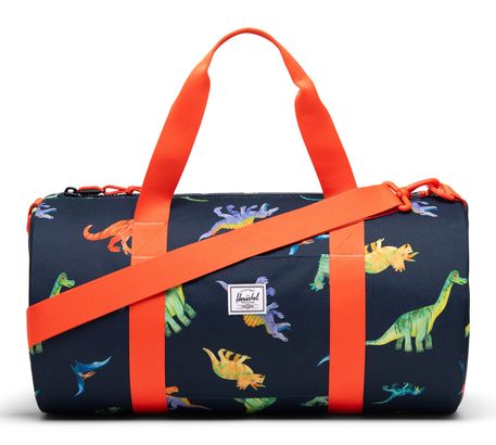 Herschel Classic Duffle Little Herschel Watercolour Dinos Darkest Navy