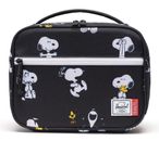 Herschel Peanuts Pop Quiz Lunch Box Snoopy and Woodstock Black Herschel Peanuts Pop Quiz Lunch Box Snoopy and Woodstock Black