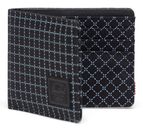 Herschel Roy RFID Wallet Grid Black / Black