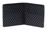 Herschel Roy RFID Wallet Grid Black / Black