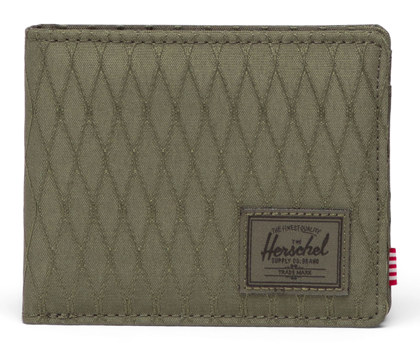Herschel Roy RFID Coin Wallet Ivy Green Diamond