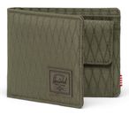 Herschel Roy RFID Coin Wallet Ivy Green Diamond Herschel Roy RFID Coin Wallet Ivy Green Diamond
