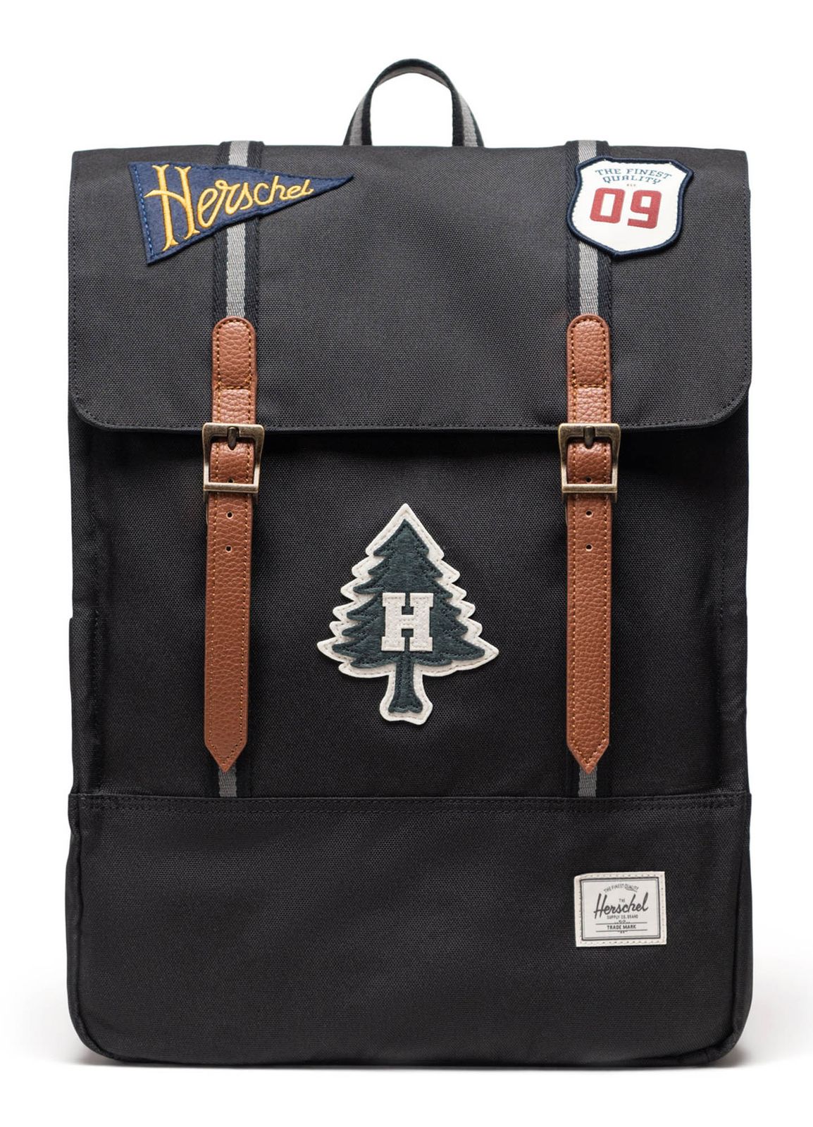 Herschel Survey Backpack 20 L Patches Black
