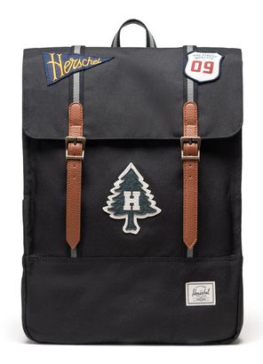 Herschel Survey Backpack 20 L Patches Black