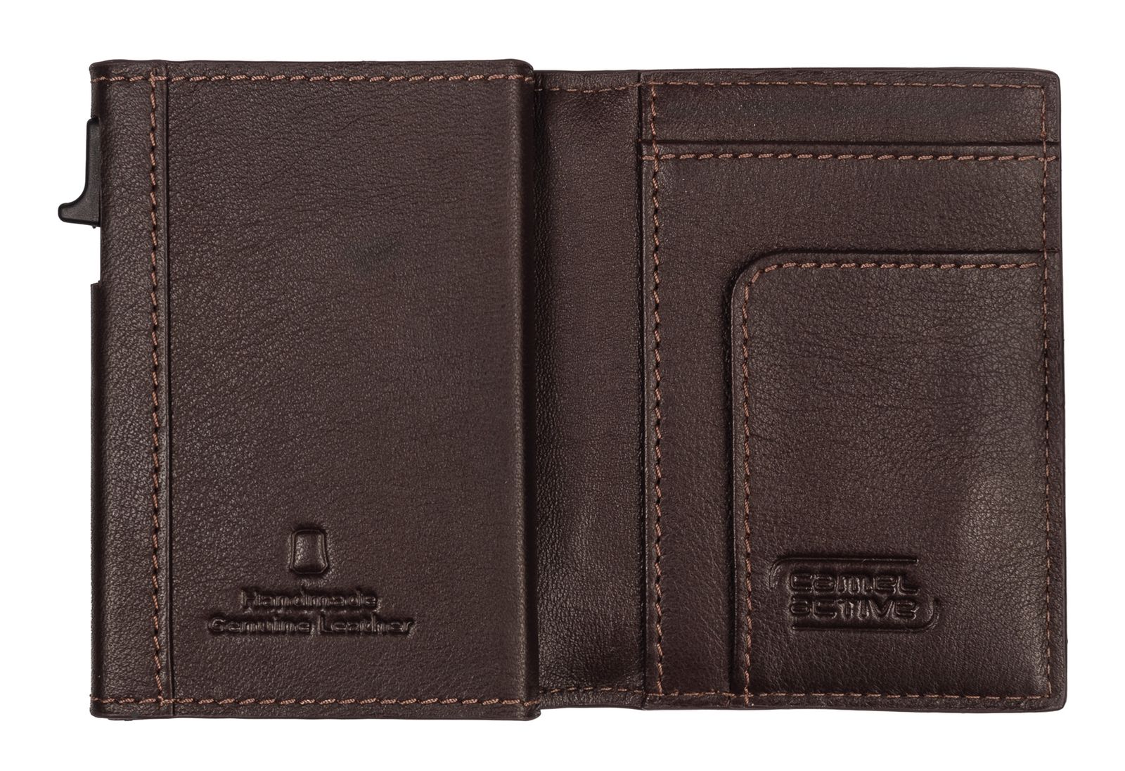 camel active Hill Credit Card Slider S Dark Brown camel active Hill Credit Card Slider S Dark Brown