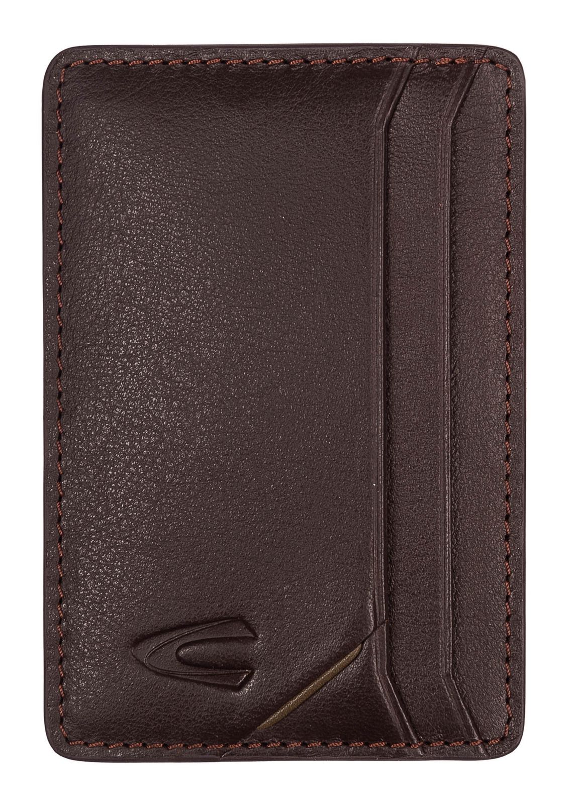 camel active Ray Magnetic Card Wallet Dark Brown