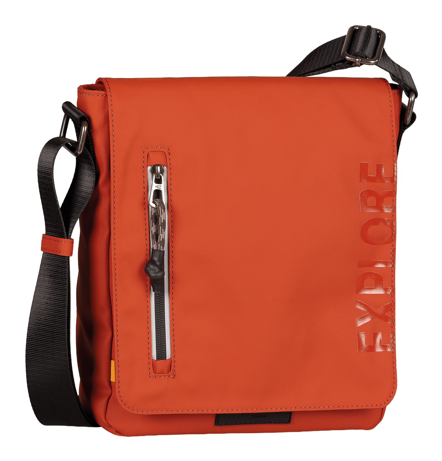 camel active Explore Flap Bag Top Zip M Rust