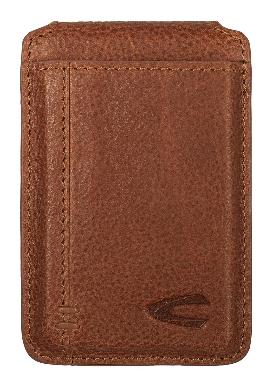 camel active Thunder Magnetic Flip Wallet Cognac