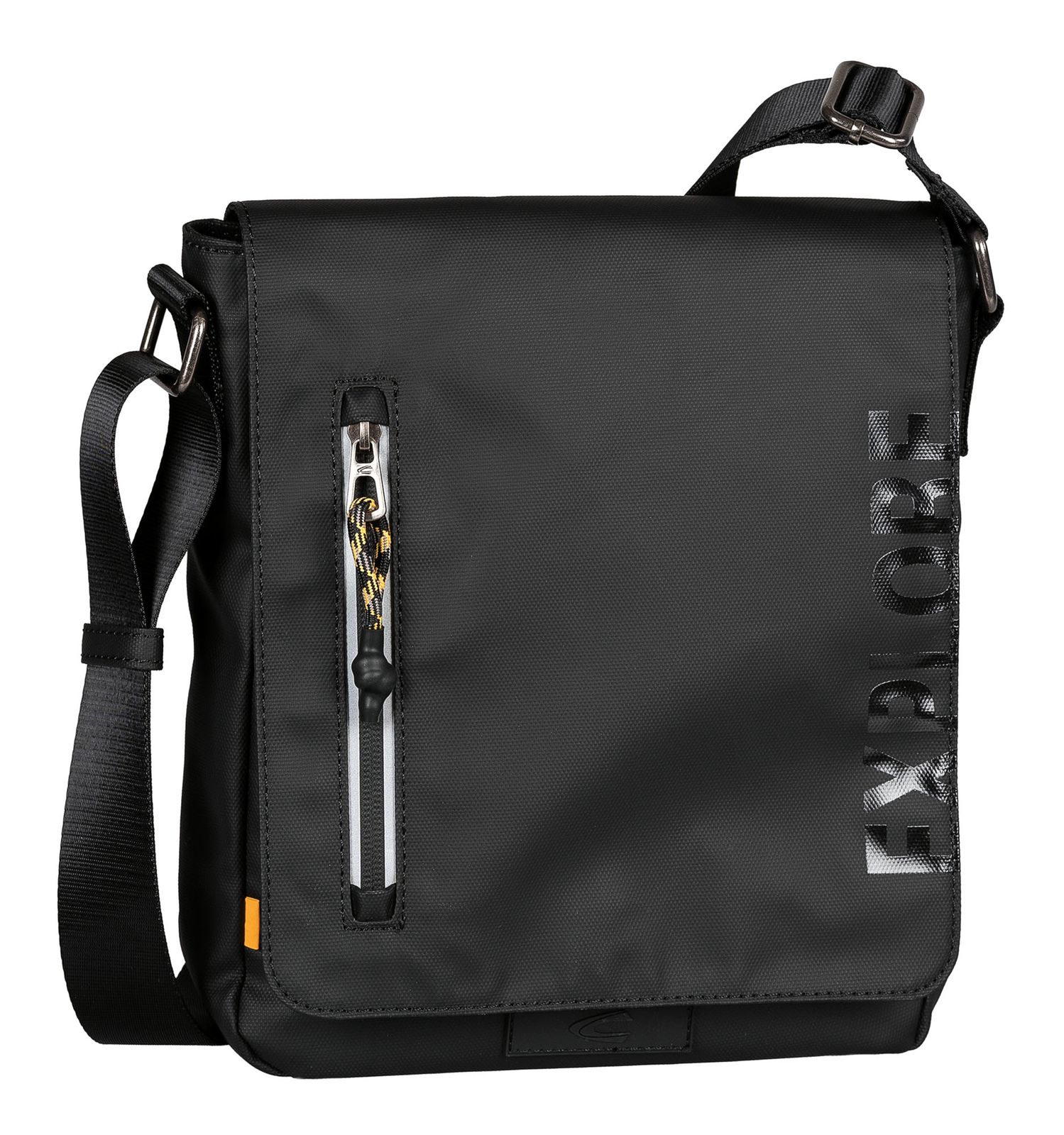 camel active Explore Flap Bag Top Zip M Black