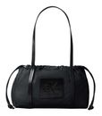 Calvin Klein Nylon Drawstring Satchel Bag Black Calvin Klein Nylon Drawstring Satchel Bag Black