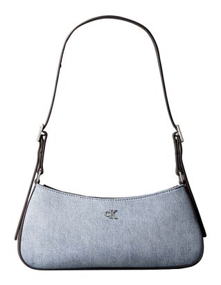 Calvin Klein CK Small Shoulder Bag Light Wash Denim
