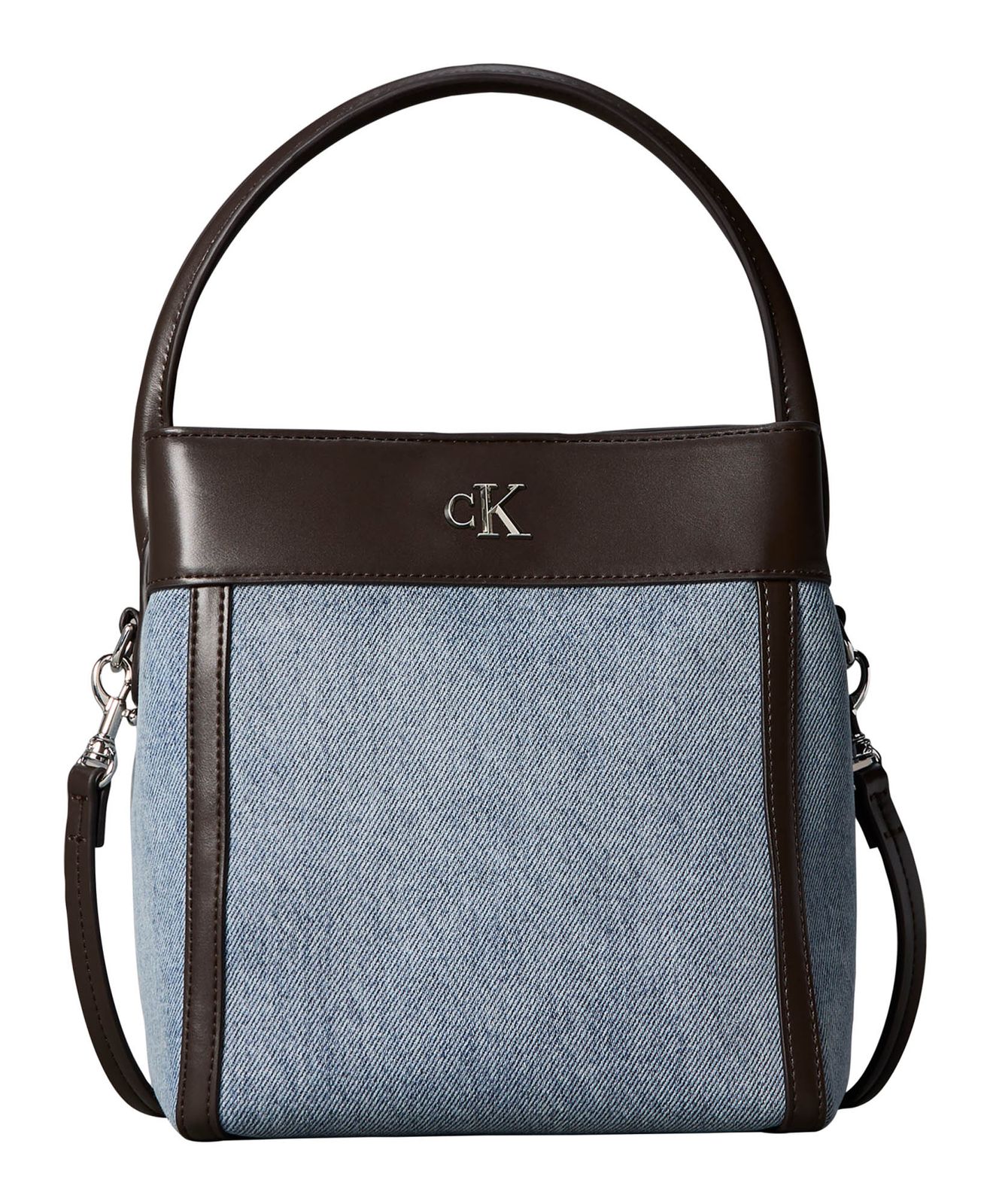 Calvin Klein CK Bucket With Strap Light Wash Denim