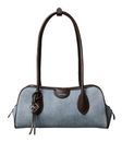 Calvin Klein Emblem Trio Denim Shoulder Bag Light Wash Denim Calvin Klein Emblem Trio Denim Shoulder Bag Light Wash Denim