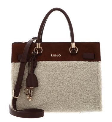 LIU JO Manh Tote Bag M Cream LIU JO Manh Tote Bag M Cream