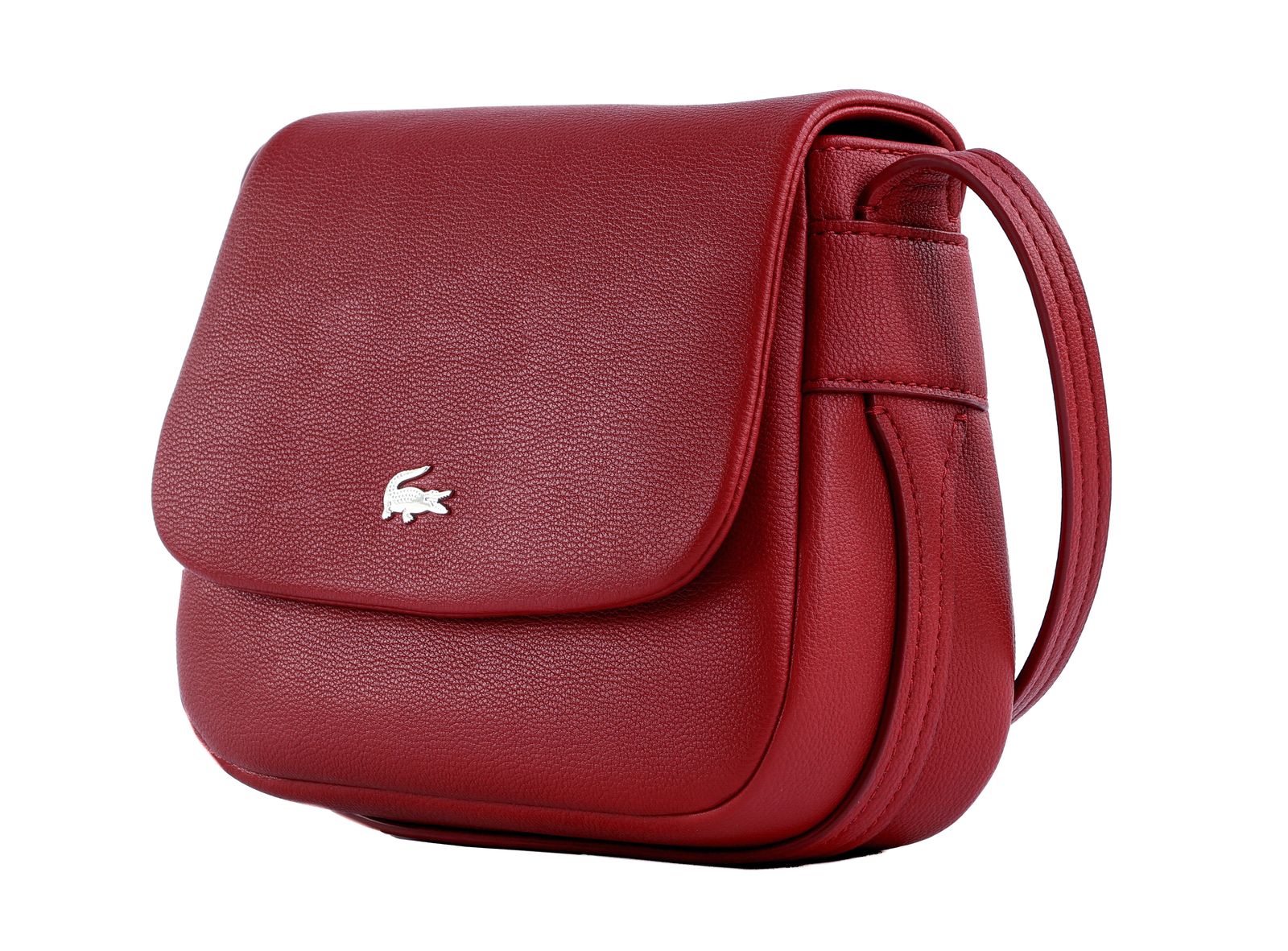LACOSTE Flap Crossover Bag Bordeaux LACOSTE Flap Crossover Bag Bordeaux