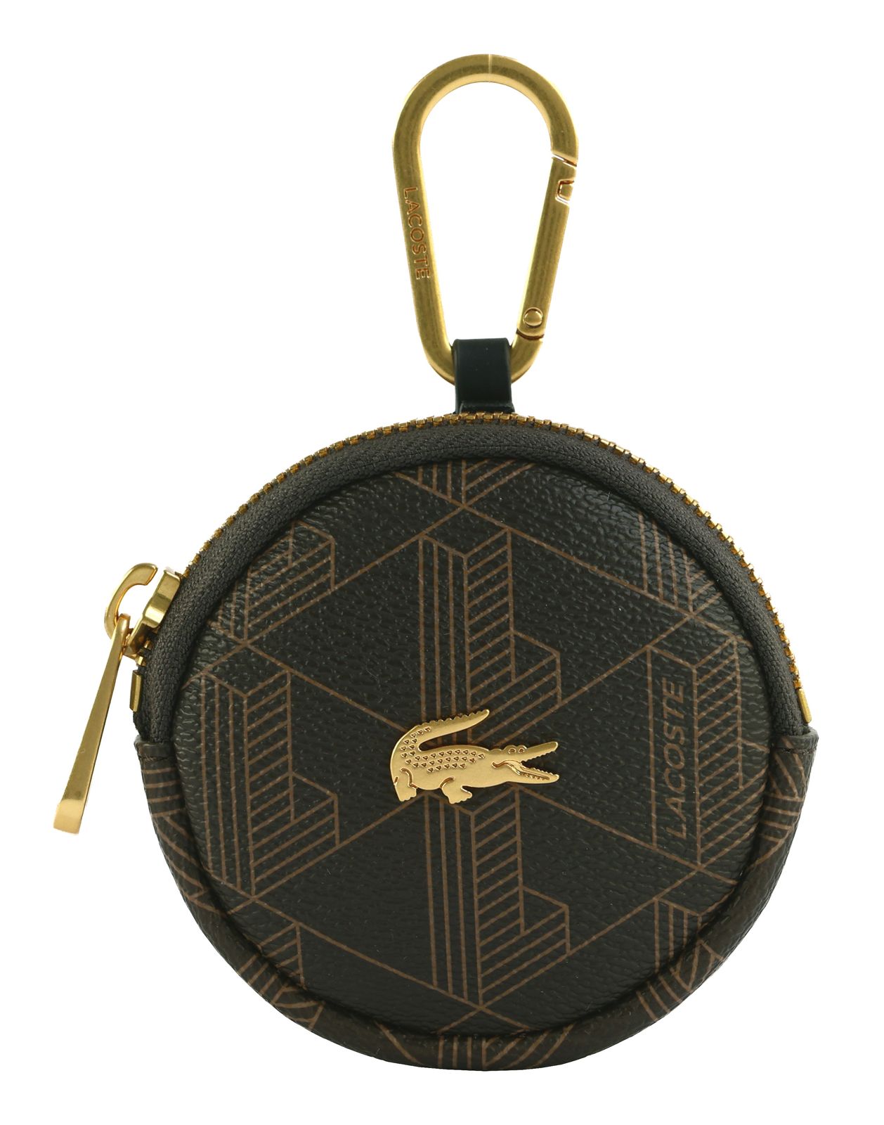 LACOSTE Coin Purse Mono Slate Black Shitake
