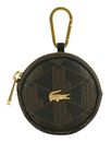 LACOSTE Coin Purse Mono Slate Black Shitake LACOSTE Coin Purse Mono Slate Black Shitake