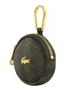 LACOSTE Coin Purse Mono Slate Black Shitake LACOSTE Coin Purse Mono Slate Black Shitake