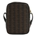 LACOSTE Vertical Camera Bag Mono Slate Black Shitake LACOSTE Vertical Camera Bag Mono Slate Black Shitake