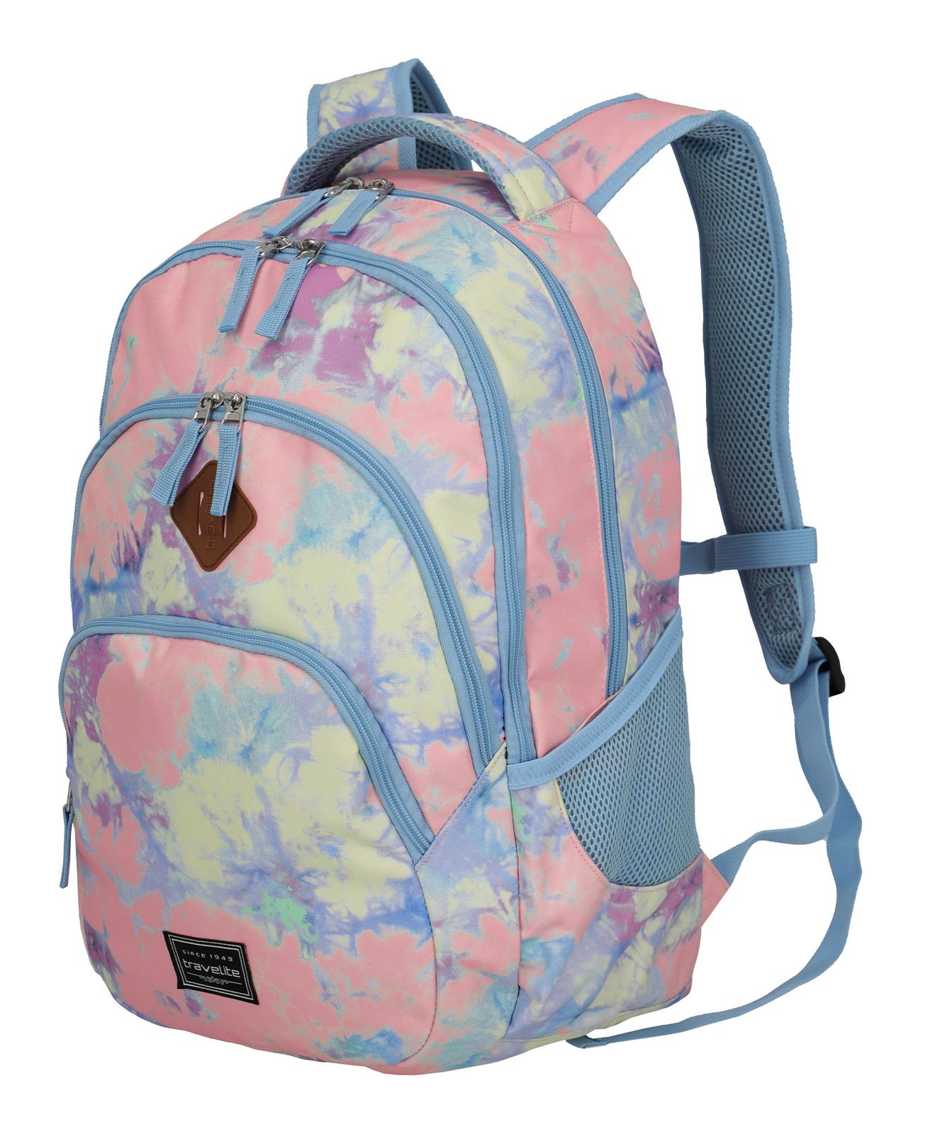 travelite Basic Backpack Print Multi Color travelite Basic Backpack Print Multi Color