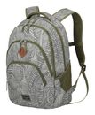 travelite Basic Backpack Print Grey travelite Basic Backpack Print Grey
