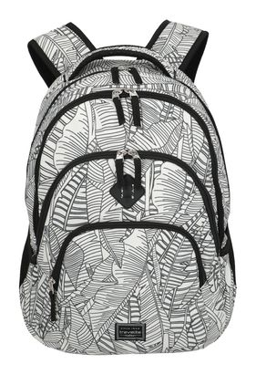 travelite Basic Backpack Print White travelite Basic Backpack Print White