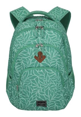 travelite Basic Backpack Print Green travelite Basic Backpack Print Green