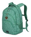 travelite Basic Backpack Print Green travelite Basic Backpack Print Green