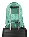 travelite Basic Backpack Print Green travelite Basic Backpack Print Green